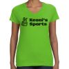 Women's V-Neck Fine Jersey Tee Thumbnail