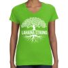 Women's V-Neck Fine Jersey Tee Thumbnail
